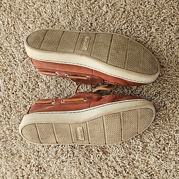Sperry, mens size 7.5, brown - Picture 3 of 6